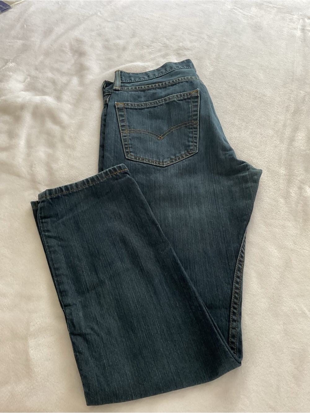 Levi’s 502 Men’s Jeans 32x32 Blue Straight Tapered Denim Casual Pants - Picture 7 of 10